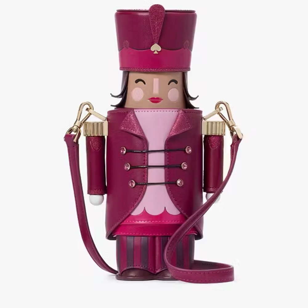 👜 Kate Spade New York Holiday Nutcracker Crossbody Bag - Leather - BNWT